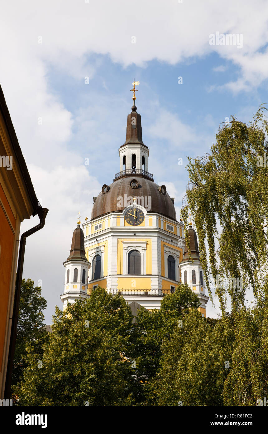 Kirche von Catherine (Katarina Kyrkja) auf die Insel Södermalm in Stockholm, Schweden. Stockfoto