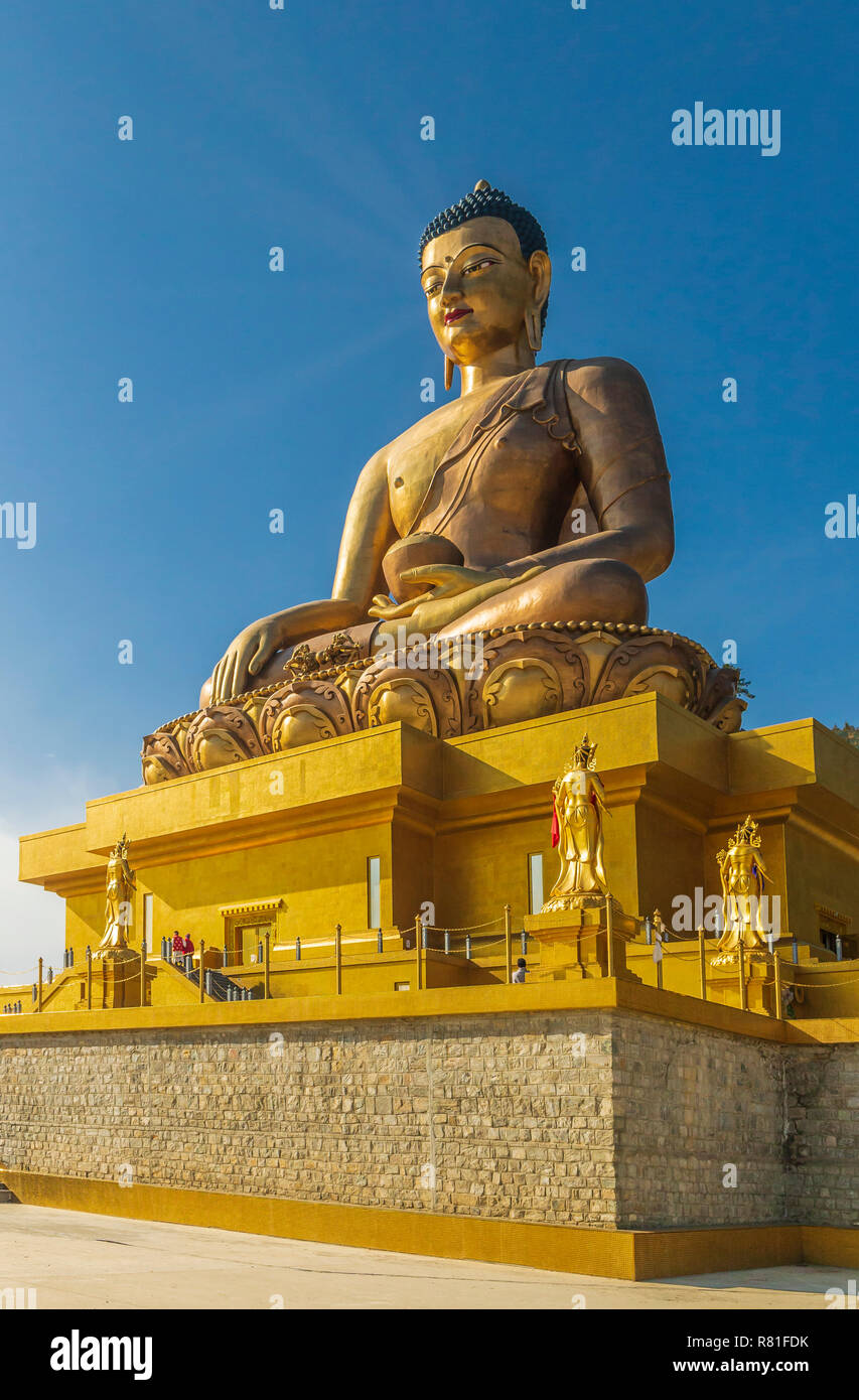 Dordenma Buddhastatue in Thimphu, Bhutan Stockfoto