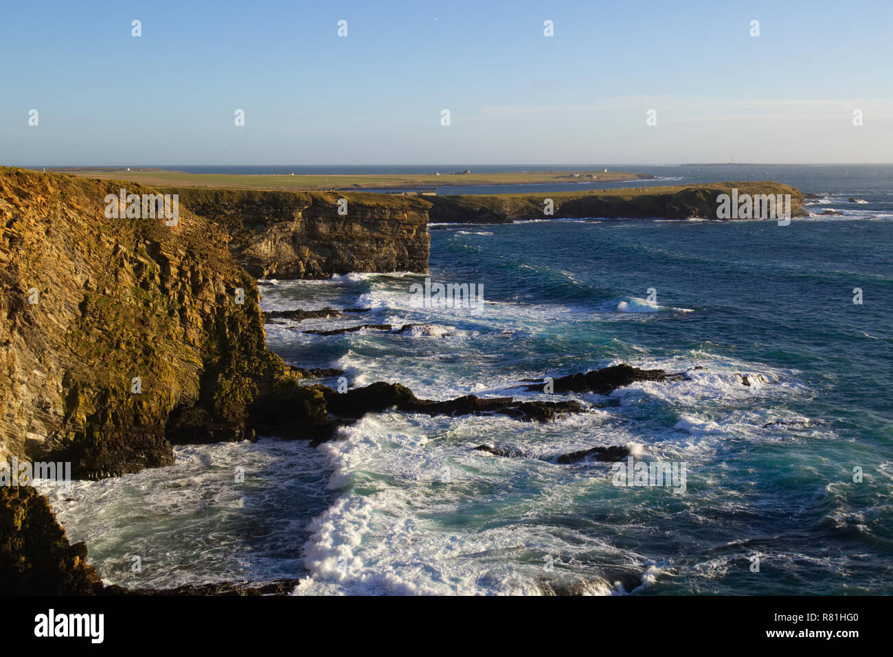 South Ronaldsay Küste, Orkney Isles Stockfoto