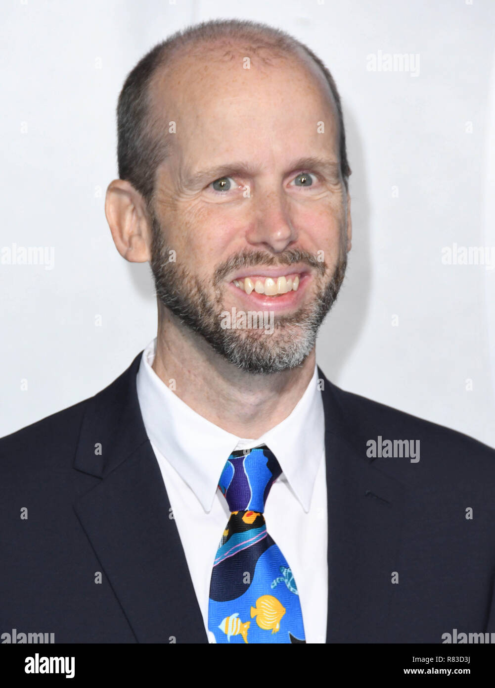 Hollywood, CA, USA. 12 Dez, 2018. 12. Dezember 2018 - Hollywood, Kalifornien - David Leslie Johnson-Mc Goldrick. "Aquaman" Los Angeles Premiere gehalten an TCL Chinese Theater. Photo Credit: Birdie Thompson/AdMedia Credit: Birdie Thompson/AdMedia/ZUMA Draht/Alamy leben Nachrichten Stockfoto