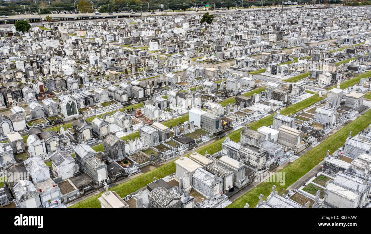 Greenwood Cemetery, New Orleans, LA, USA Stockfoto