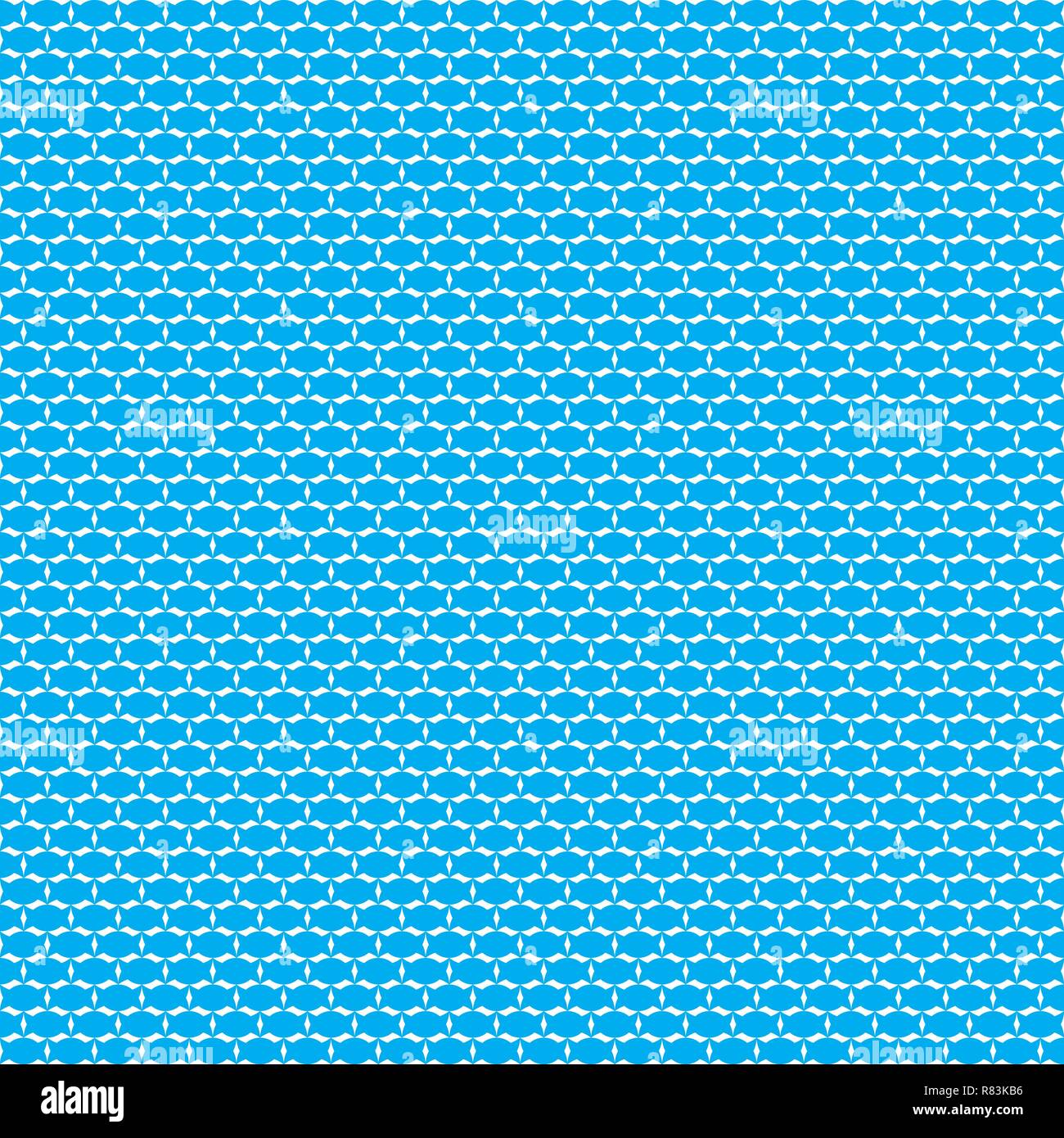 Abstrakt Blau nahtlose Hintergrund. Vector Illustration. Einfaches Muster Stock Vektor