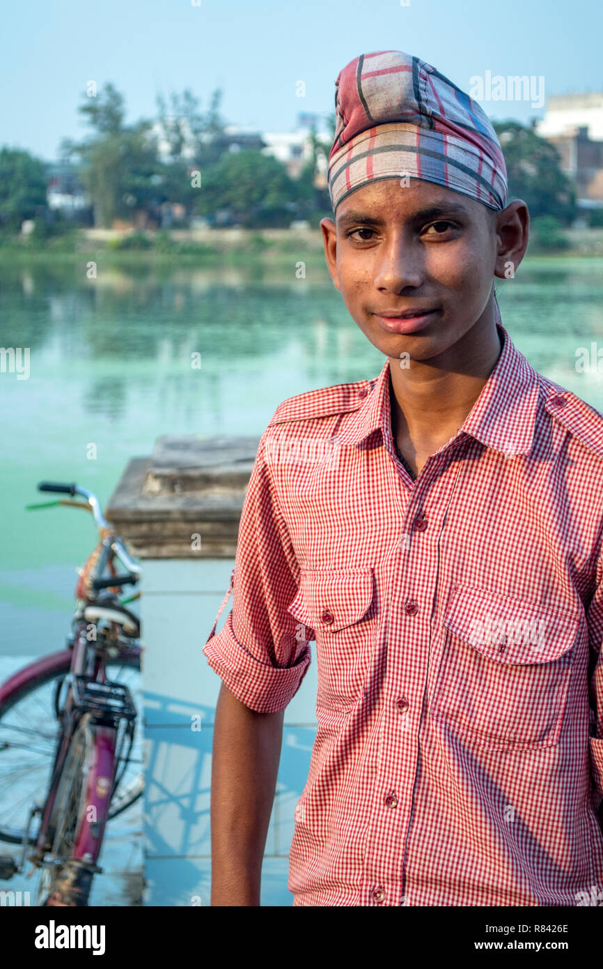 Janakpur, Nepal. Stockfoto