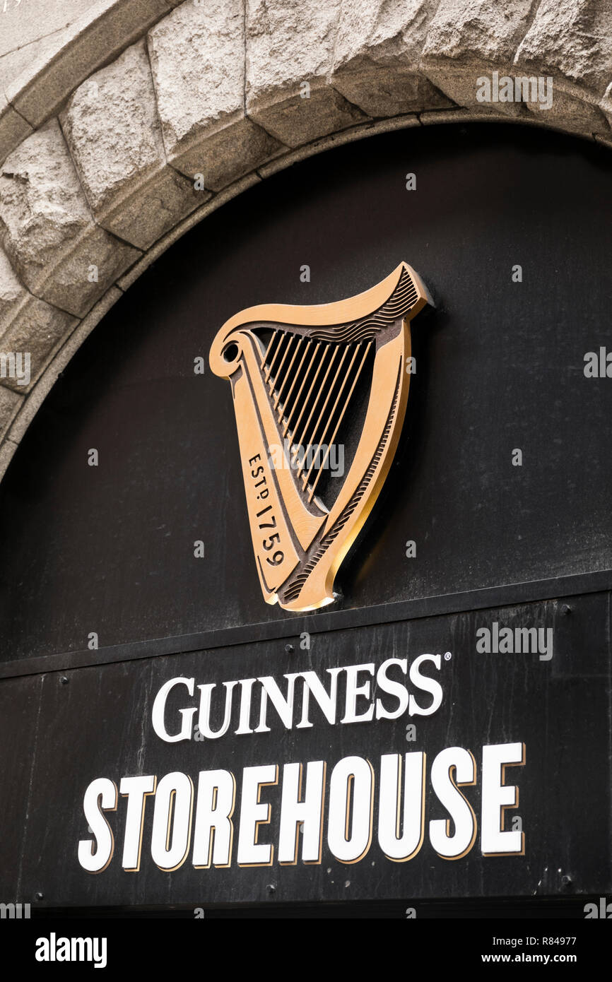 Irland, Dublin, Guinness Storehouse, Stockfoto