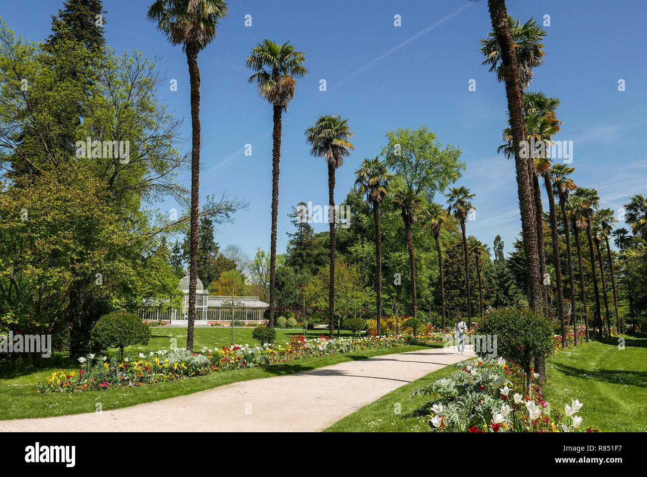 Tarbes Frankreich Jardin Massey Im 19 Jahrhundert Errichtet Wurde Die Jardin Remarquable Label Ausgezeichnet Bemerkenswerter Garten Von Frankreich Durch Stockfotografie Alamy