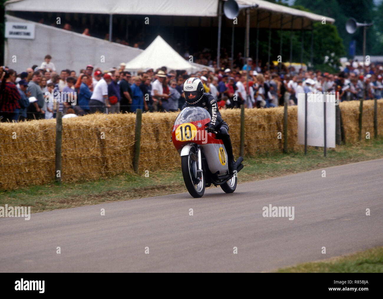 Vintage MV Agusta GP Motorrad am Goodwood Festival der Geschwindigkeit 1996 Stockfoto