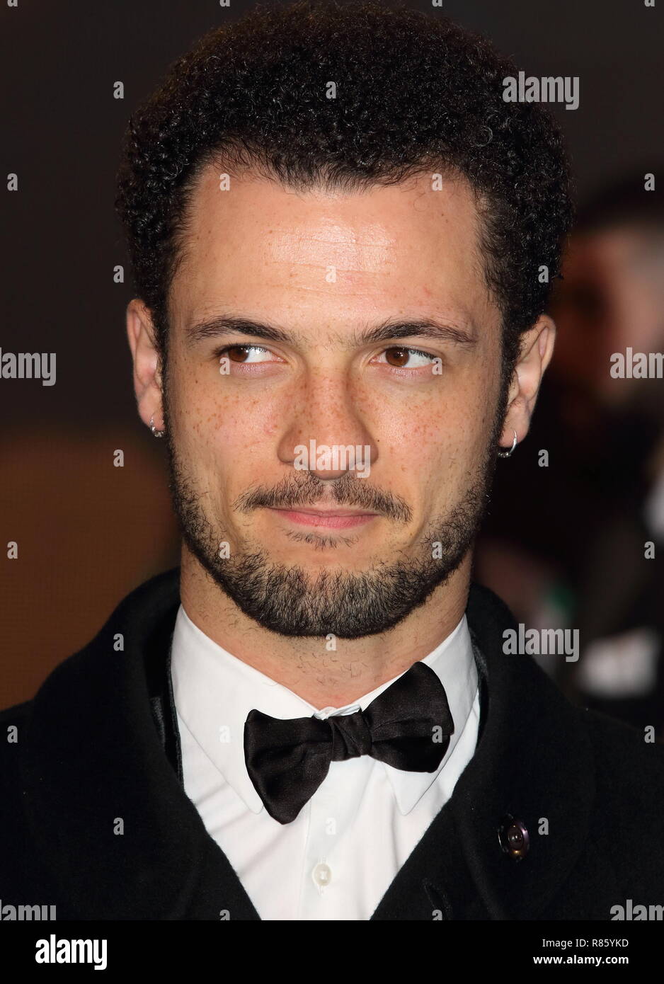 Jamael Westman während der Mary Poppins liefert, UK Premiere in der Royal Albert Hall, Kensington in London gesehen. Stockfoto