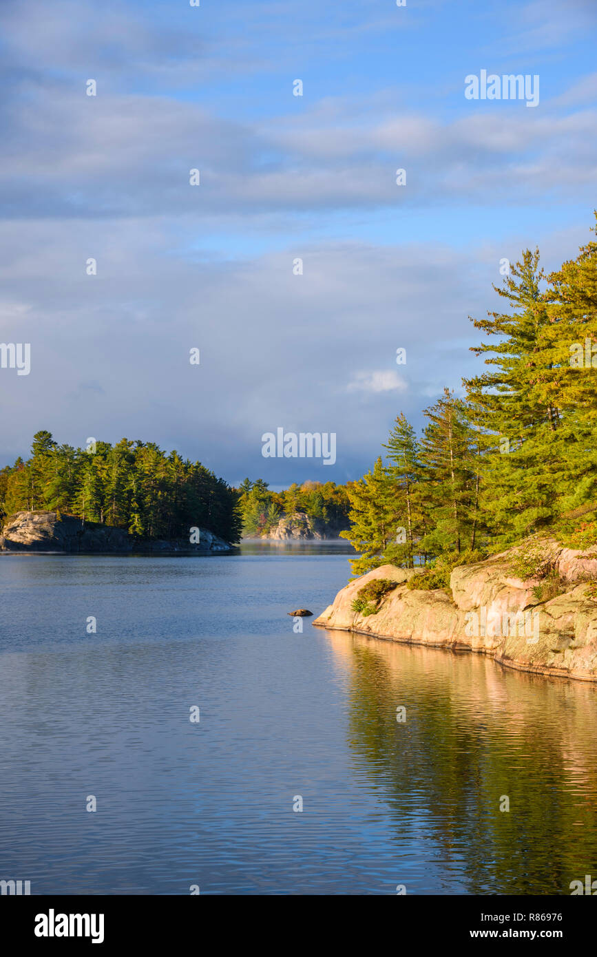 Lake George, Killarney Provincial Park, Ontario, Kanada Stockfoto