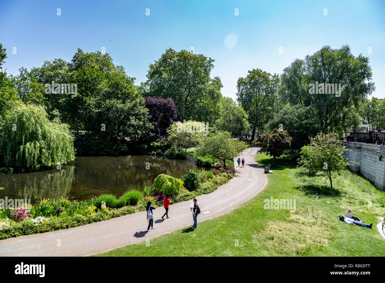 St. James Park, London, England, Vereinigtes Königreich Stockfoto