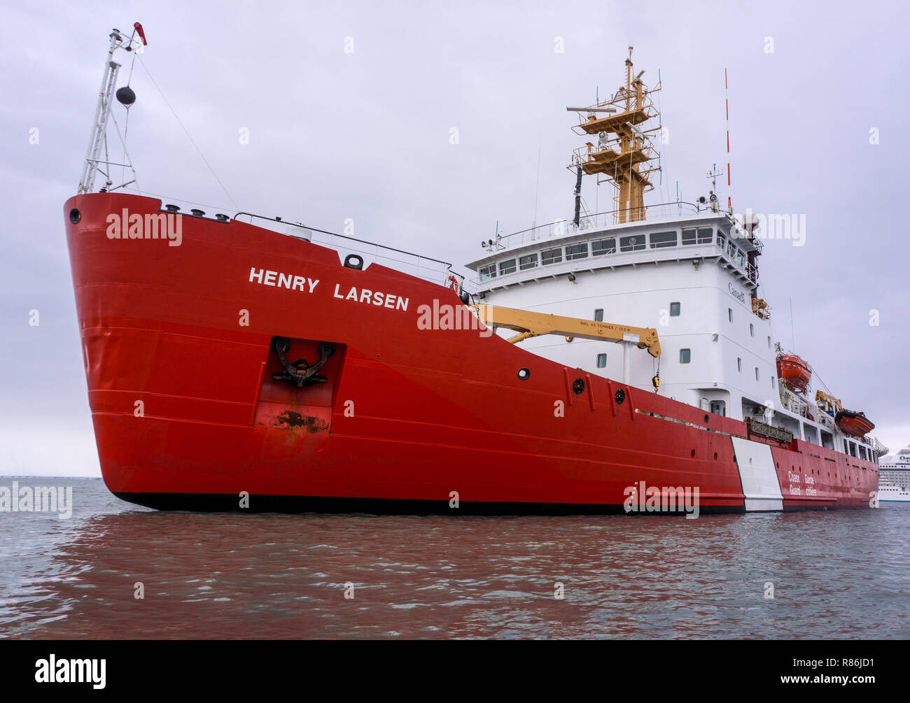 Henry Larsen am Teich Eingang Nord-West-Passage Stockfoto