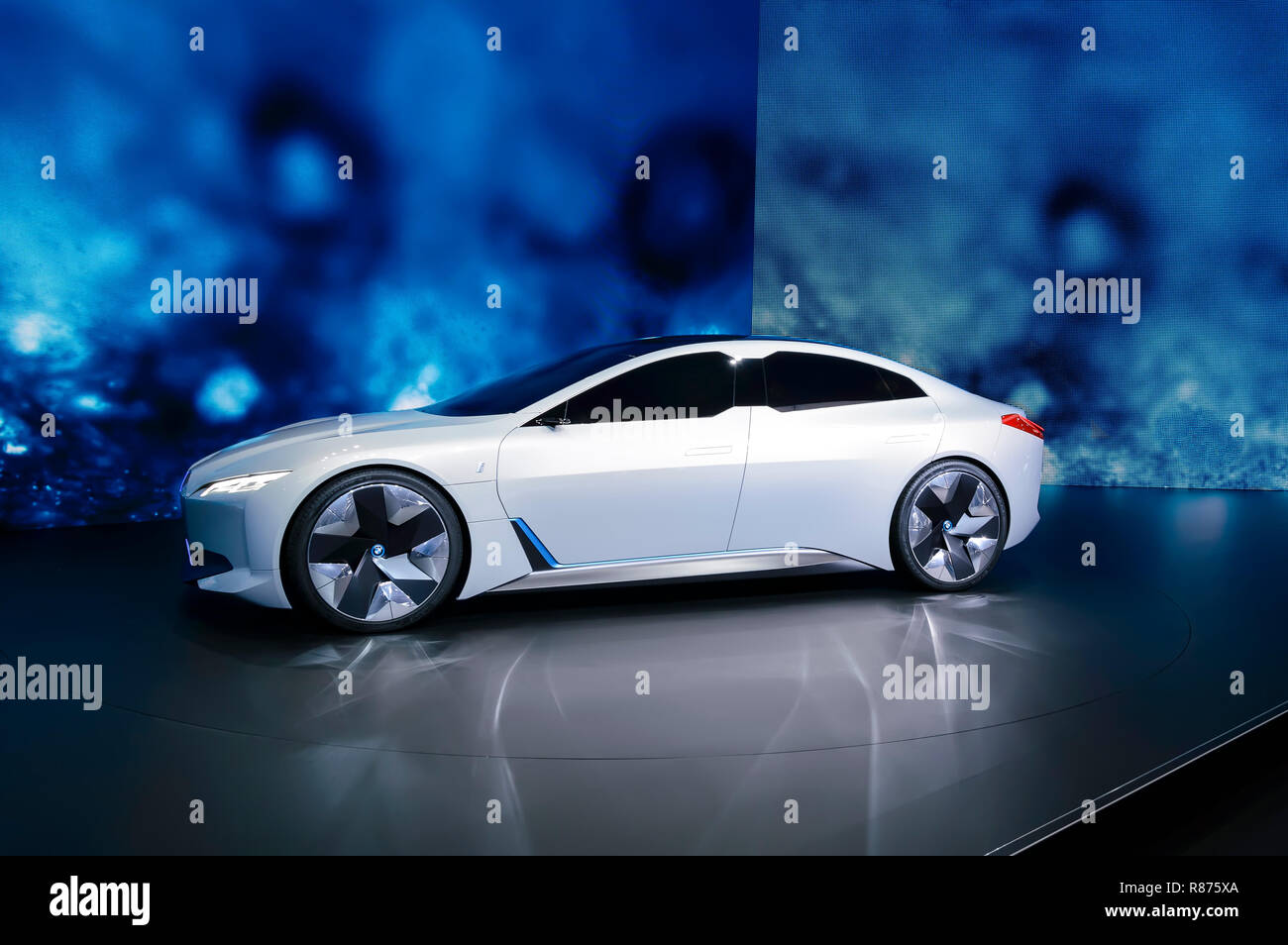 FRANKFURT - SEP 2017: BMW ich Vision Dynamik Elektroauto auf der IAA Frankfurt Motor Show Stockfoto