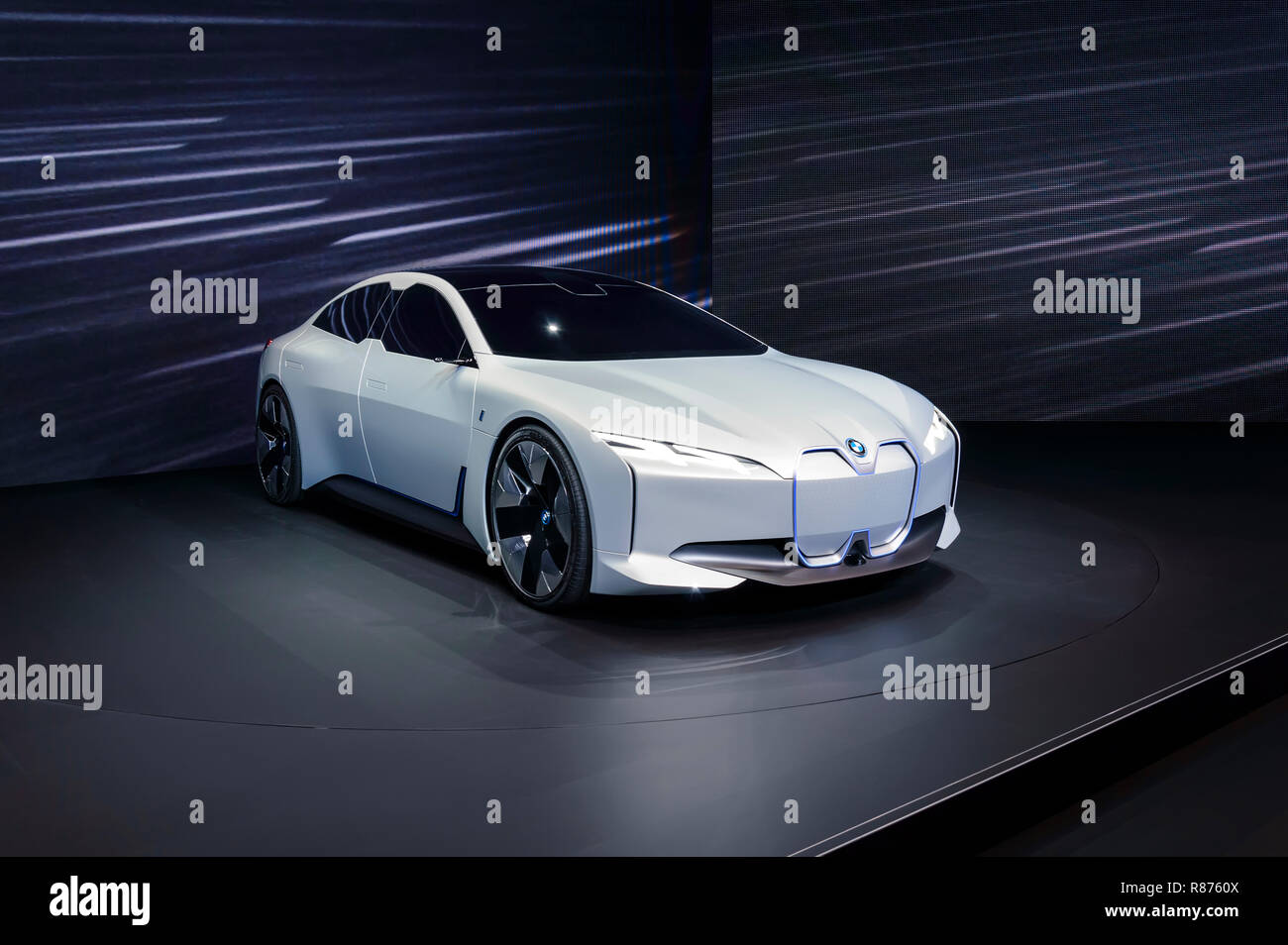 FRANKFURT - SEP 2017: BMW ich Vision Dynamik Elektroauto auf der IAA Frankfurt Motor Show Stockfoto