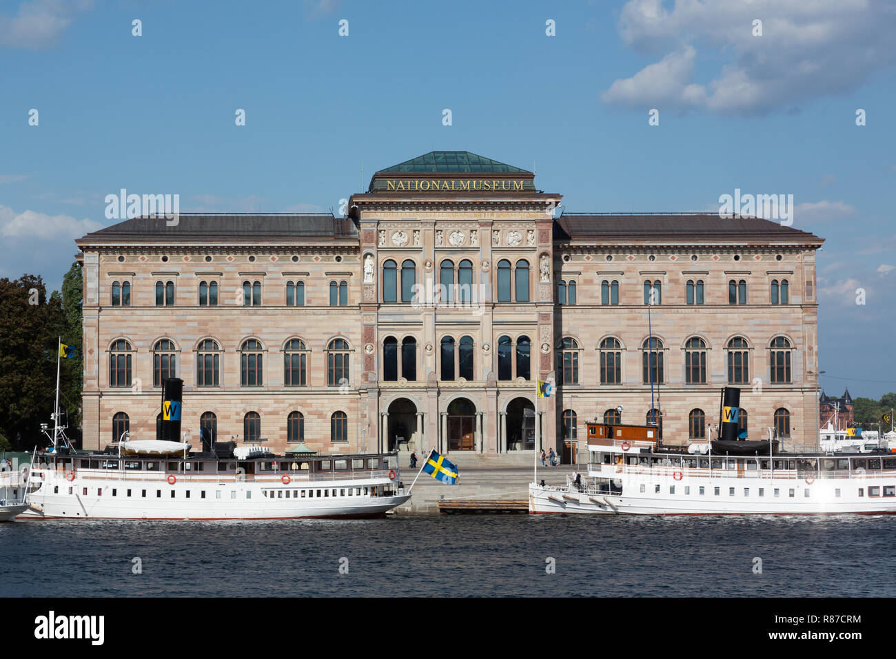 Nationalmuseum (Nationalmuseum der Schönen Künste), Blasieholmen, Stockholm, Schweden Stockfoto
