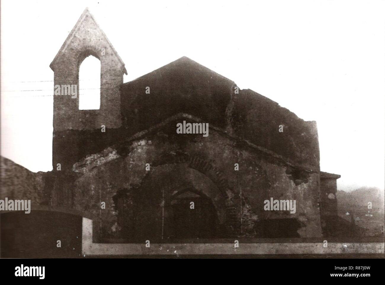 Capela de Santa Maria Madalena (frontispício), Santo António, Funchal, 1922. Stockfoto