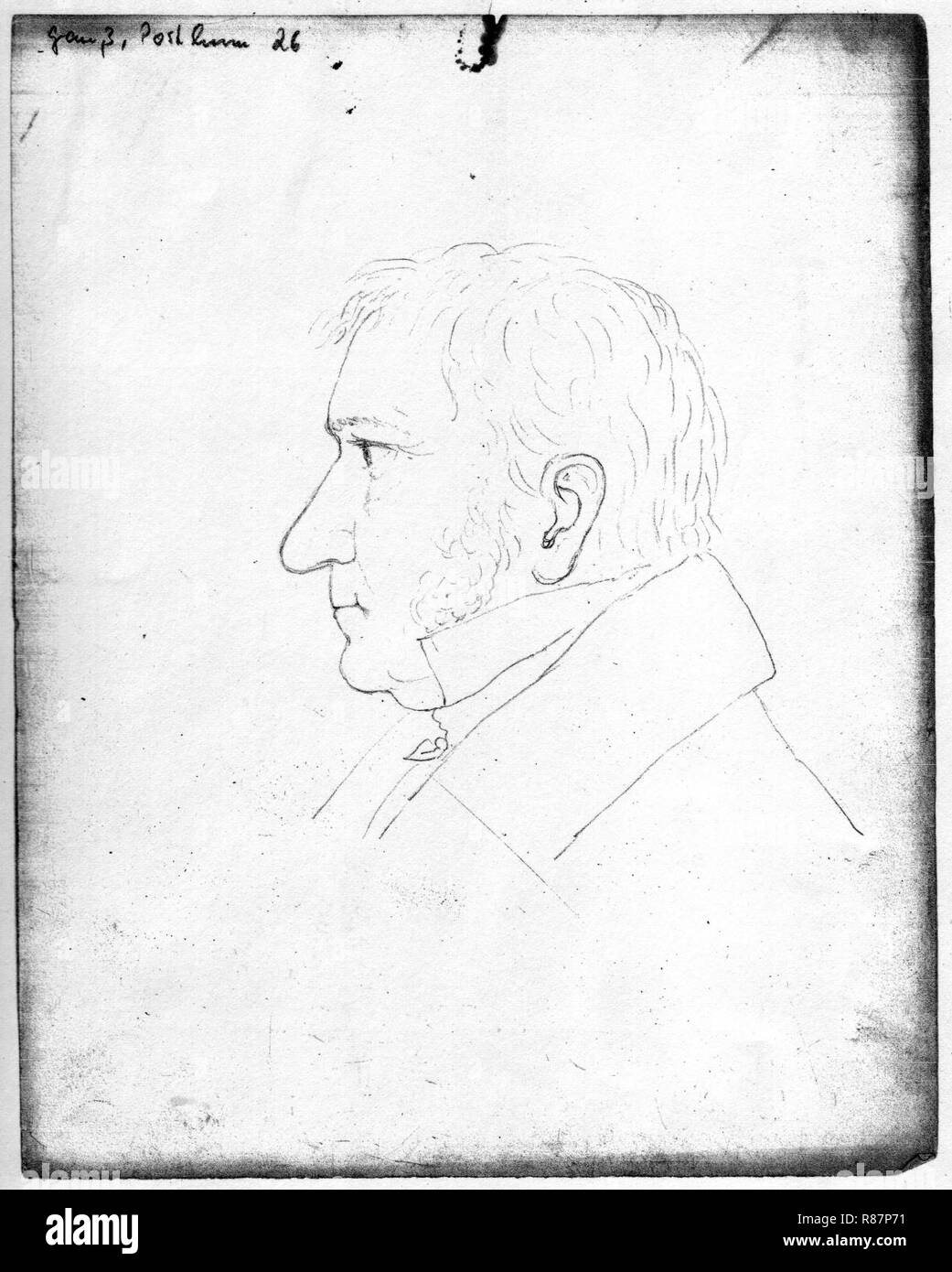 Carl Friedrich Gauß, 002. Stockfoto