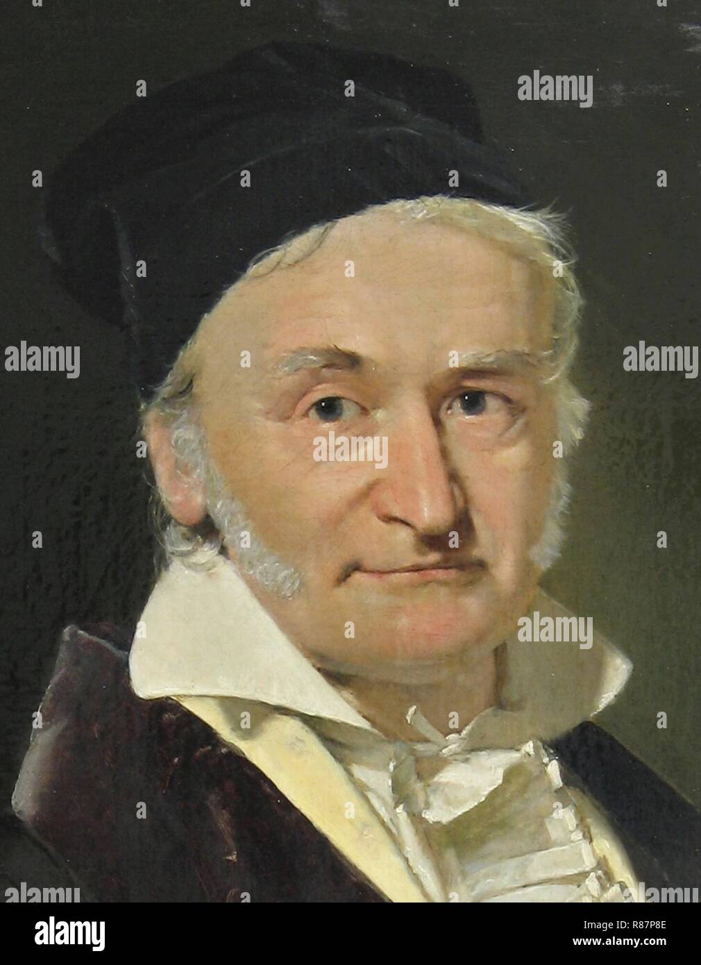 Carl Friedrich Gauß. Stockfoto