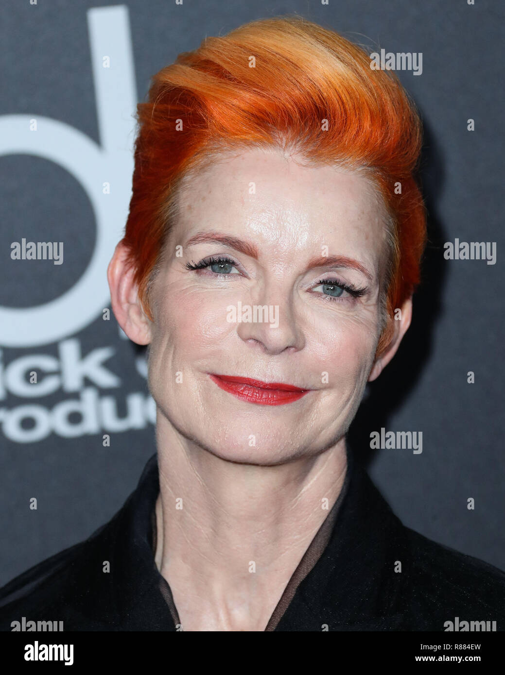 BEVERLY HILLS, Los Angeles, CA, USA - November 04: Sandy Powell am 22. jährlichen Hollywood Film Awards im Beverly Hilton Hotel am 4. November statt, 2018 in Beverly Hills, Los Angeles, Kalifornien, Vereinigte Staaten. (Foto von Xavier Collin/Image Press Agency) Stockfoto