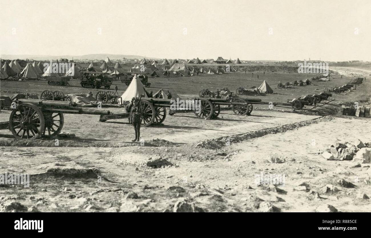 Eroberung Jerusalems 1917 e. Stockfoto