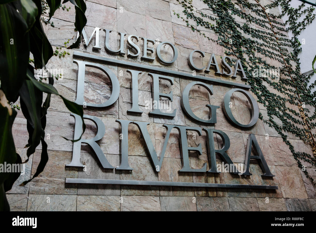Die Diego Rivera Museum ist in seiner Kindheit home - Guanajuato, Mexiko Stockfoto
