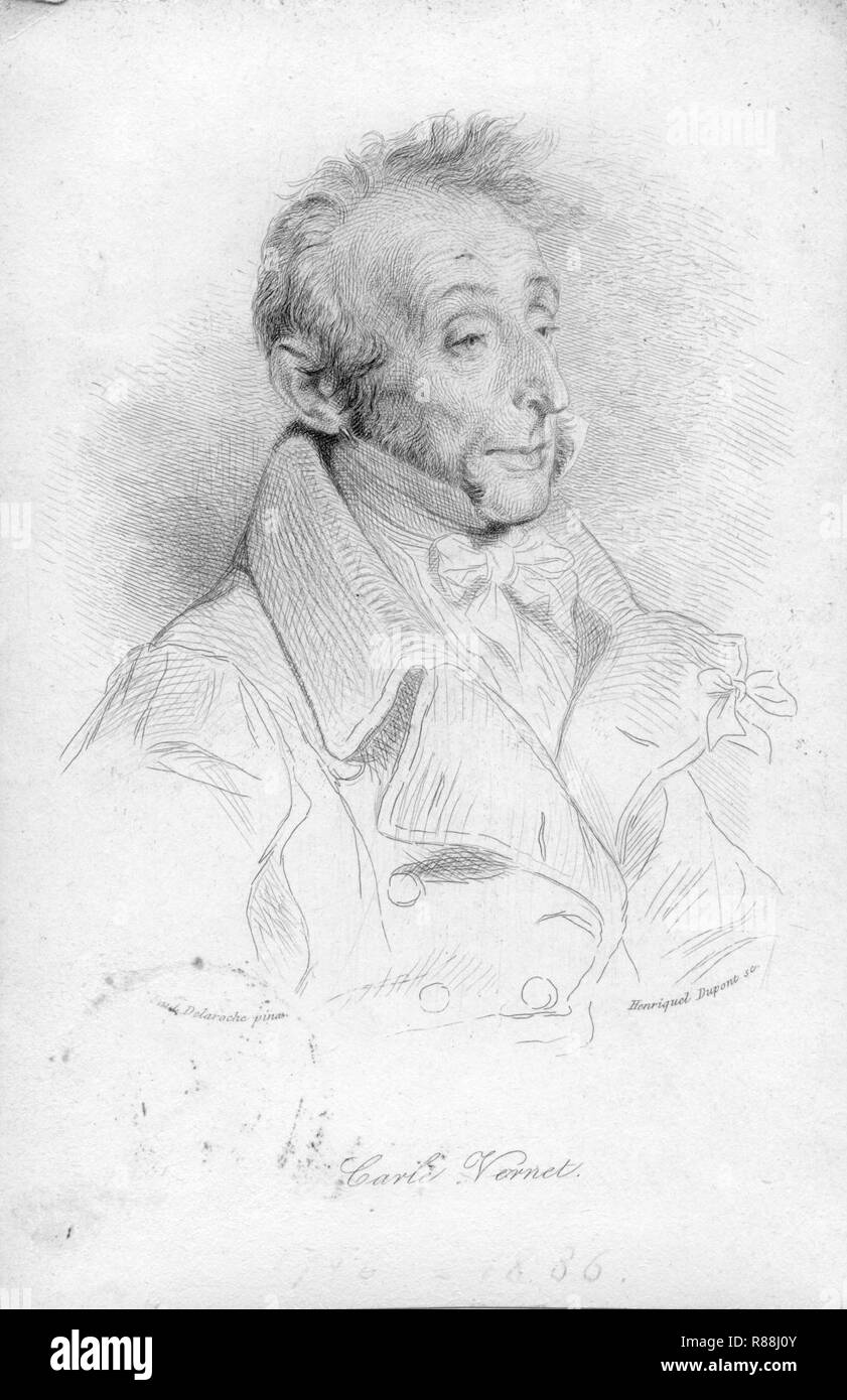 Carle Vernet. Stockfoto