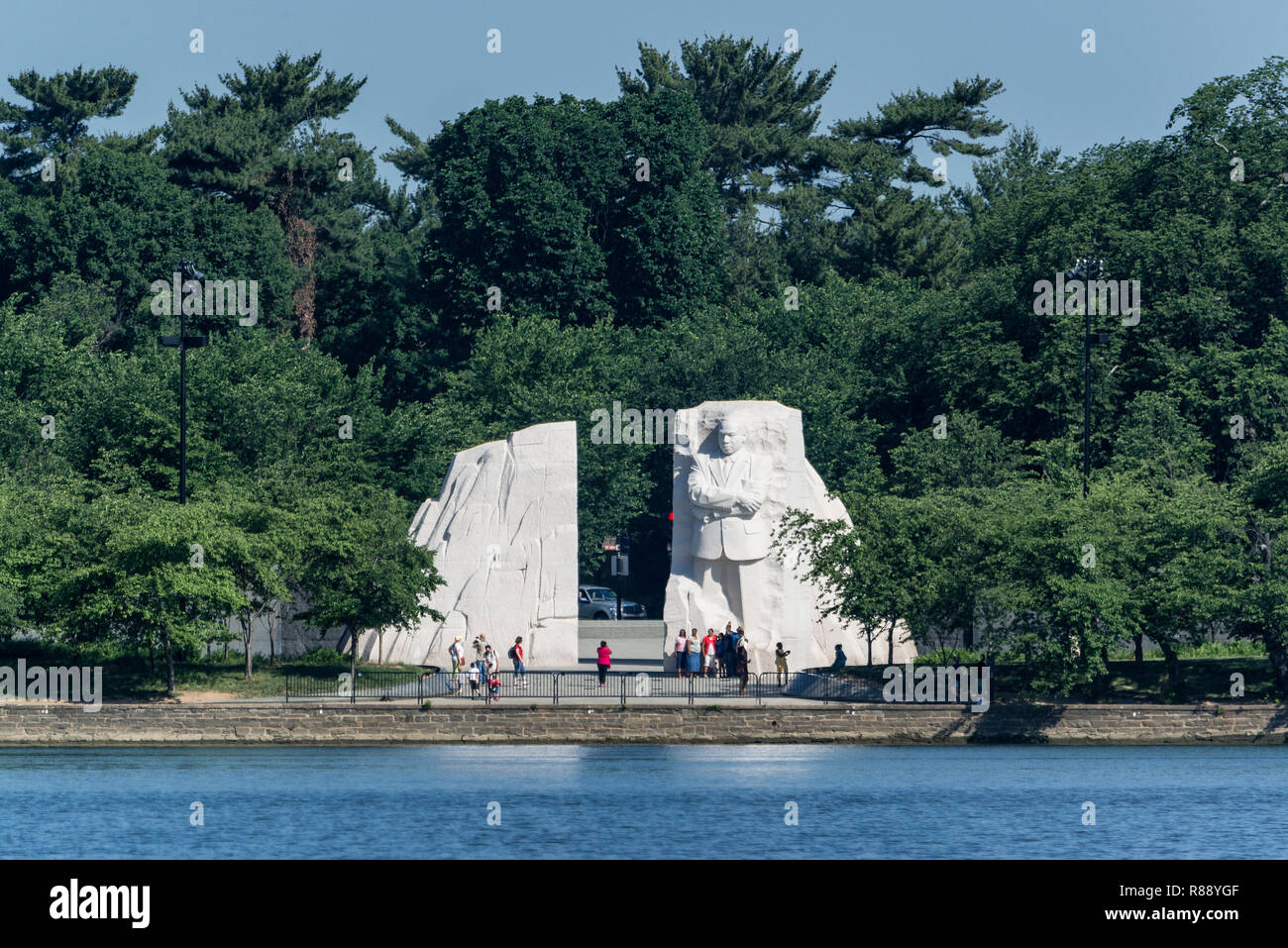 Martin Luther King Memorial, Washington DC, USA. Stockfoto