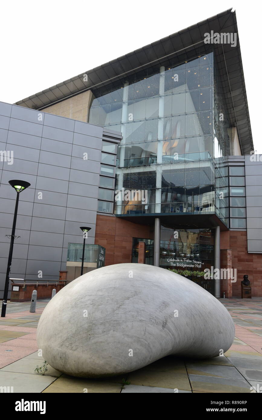 Bridgewater Hall in Manchester Stockfoto