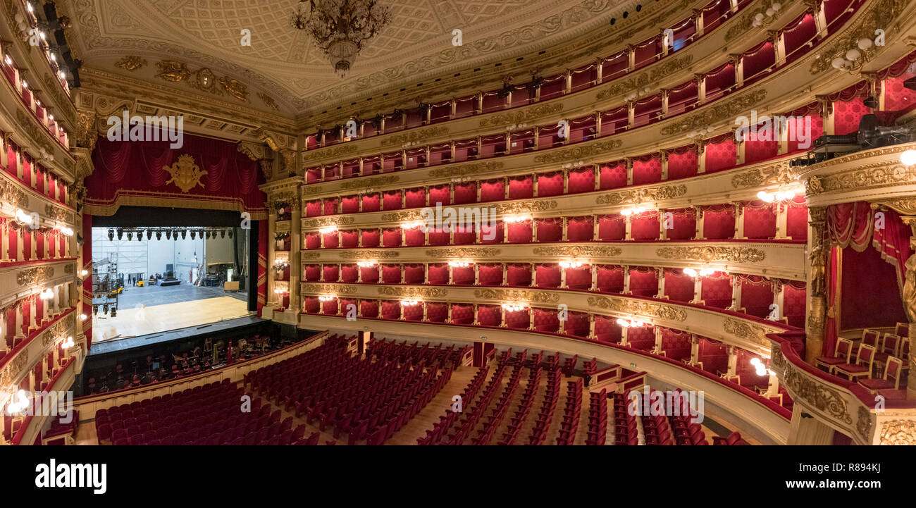La scala opera house Fotos und Bildmaterial in hoher Auflösung Alamy