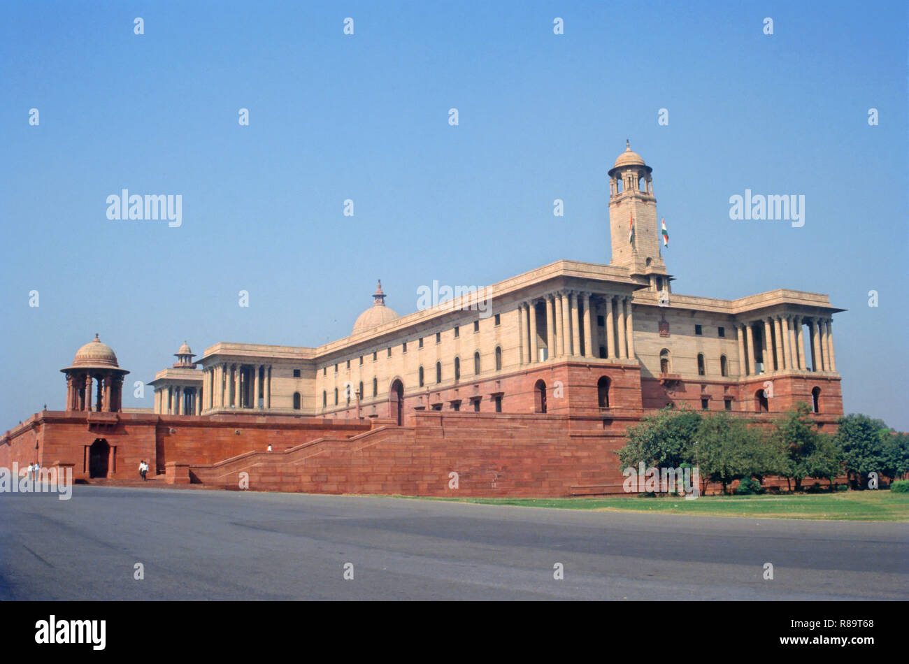 Das Sekretariat Komplex, Neu Delhi, Indien Stockfoto