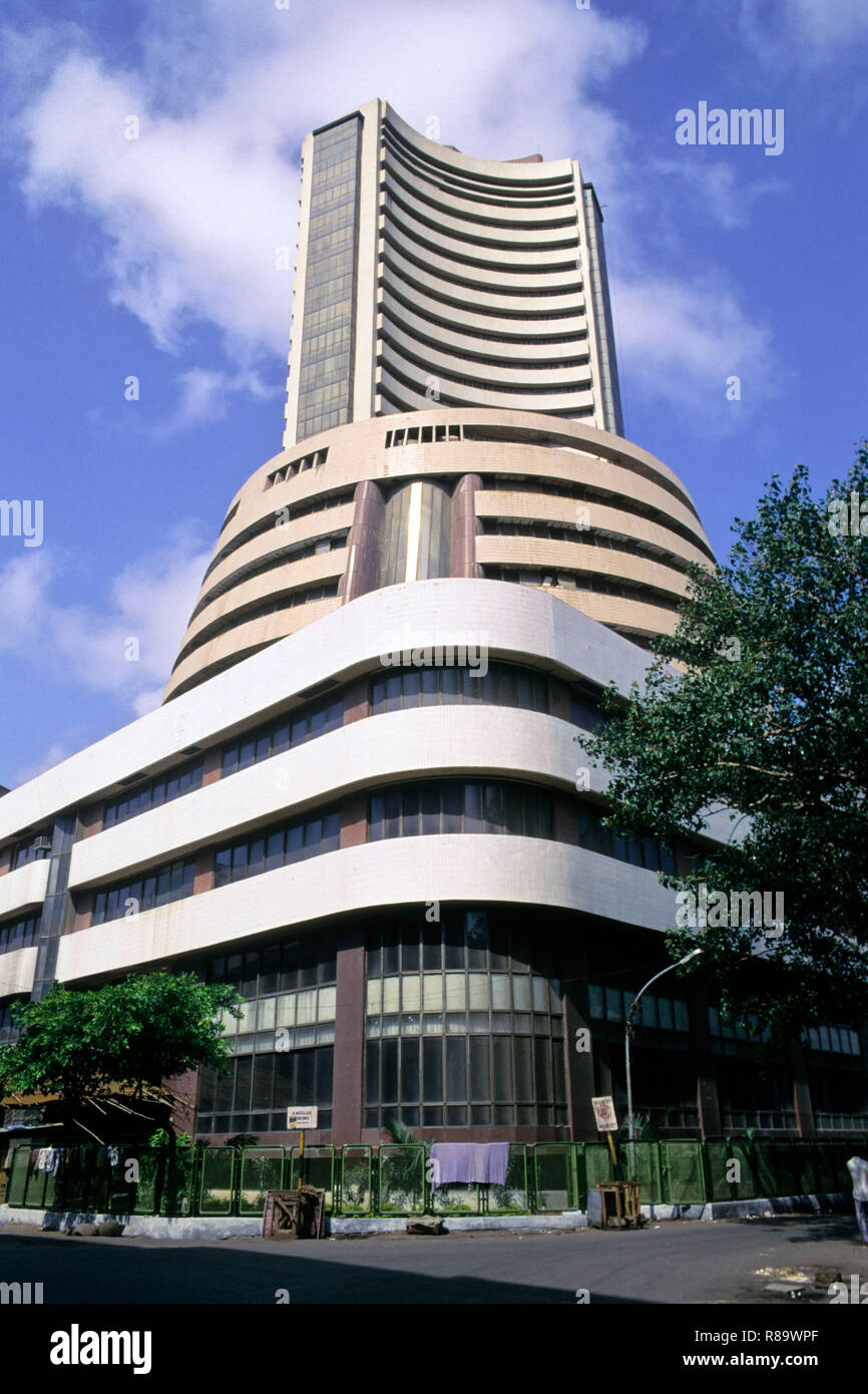 Börse, Fort, Bombay, Mumbai, Maharashtra, Indien Stockfoto