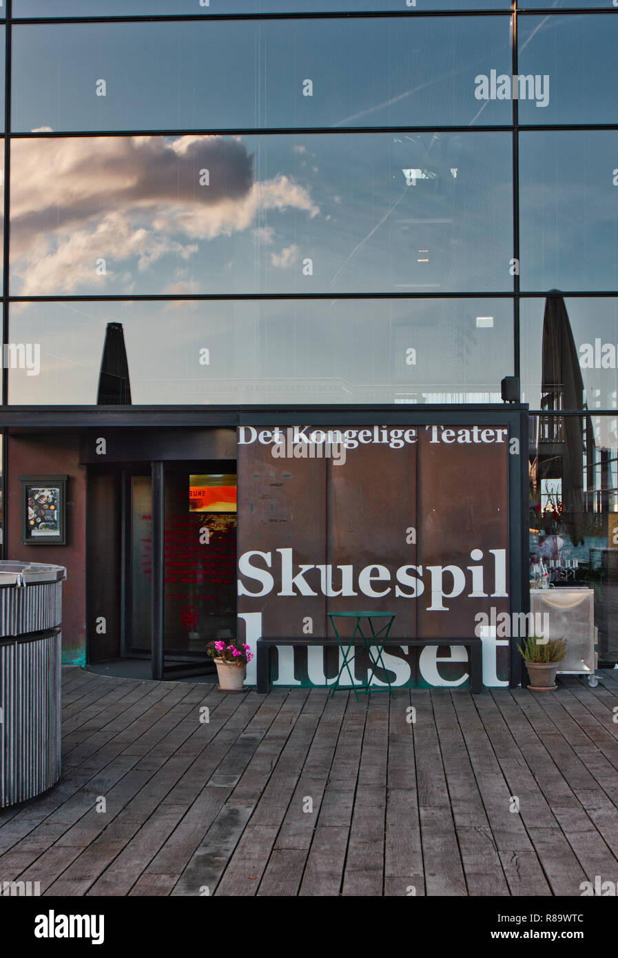 Royal Danish Playhouse (Skuespilshuset), Frederiksstaden, Kopenhagen, Dänemark, Skandinavien Stockfoto
