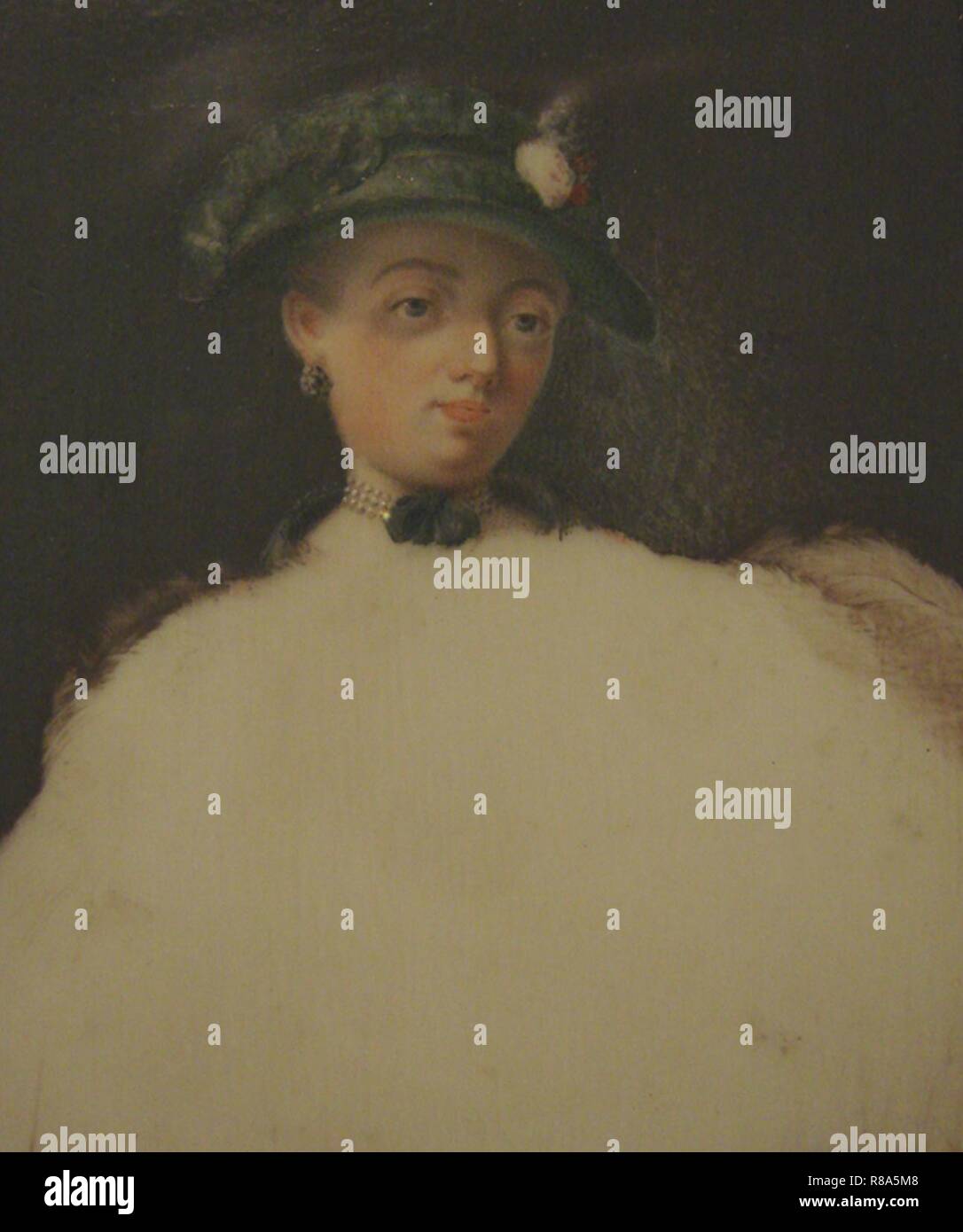 Caroline Mathilde (W. A. Müller). Stockfoto