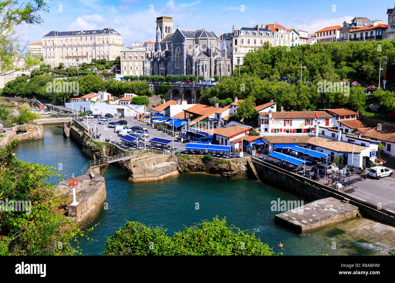 Biarritz, Frankreich Stockfoto
