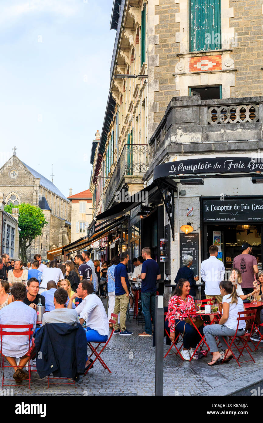 Biarritz, Frankreich Stockfoto