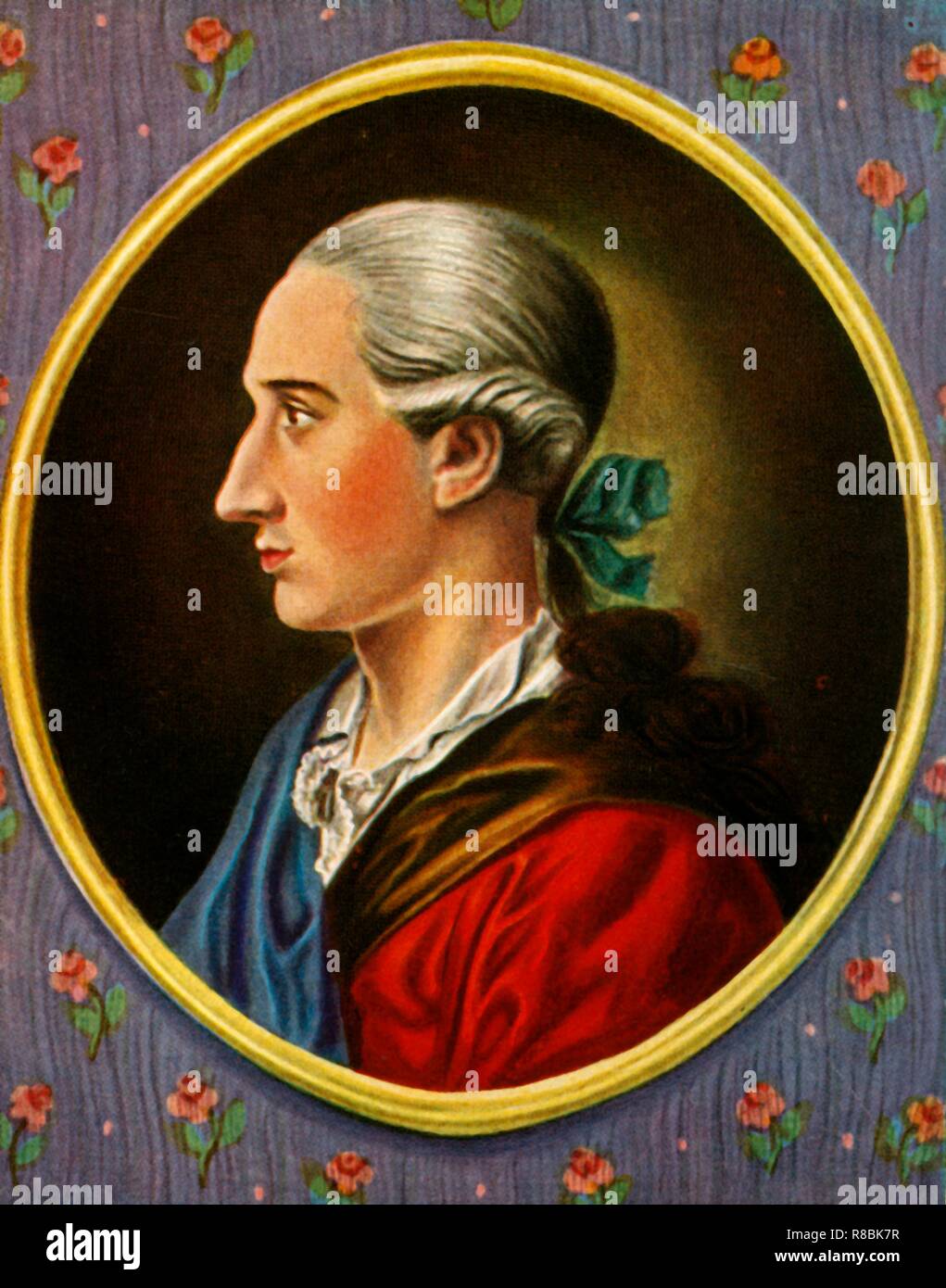 "Johann Wolfgang Goethe" (1933). Schöpfer: Unbekannt. Stockfoto