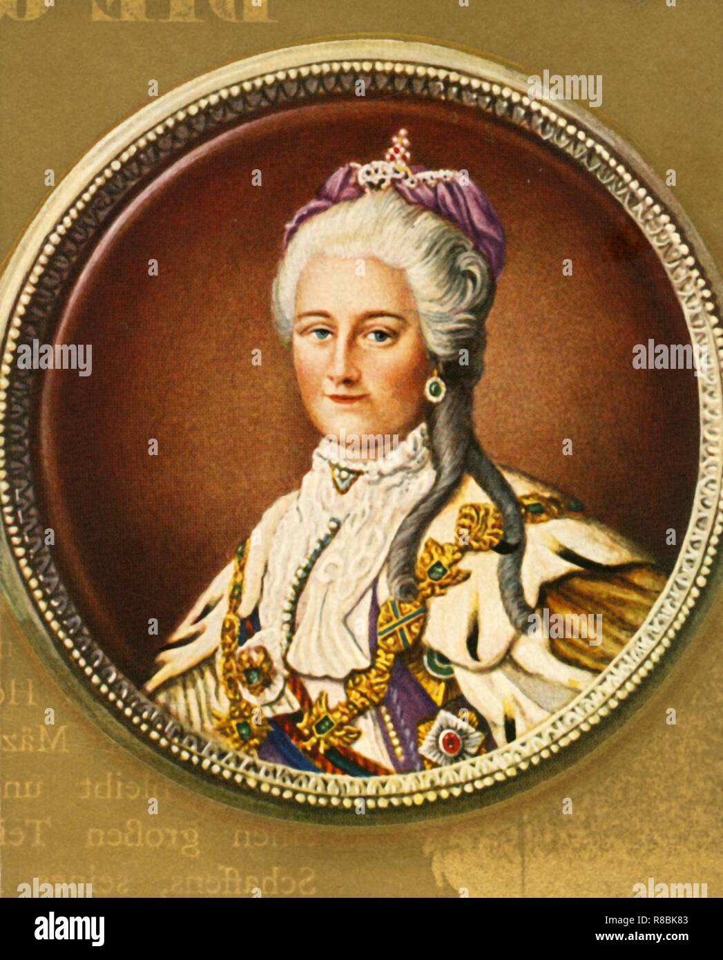 "Katharina II." (1933). Schöpfer: Unbekannt. Stockfoto