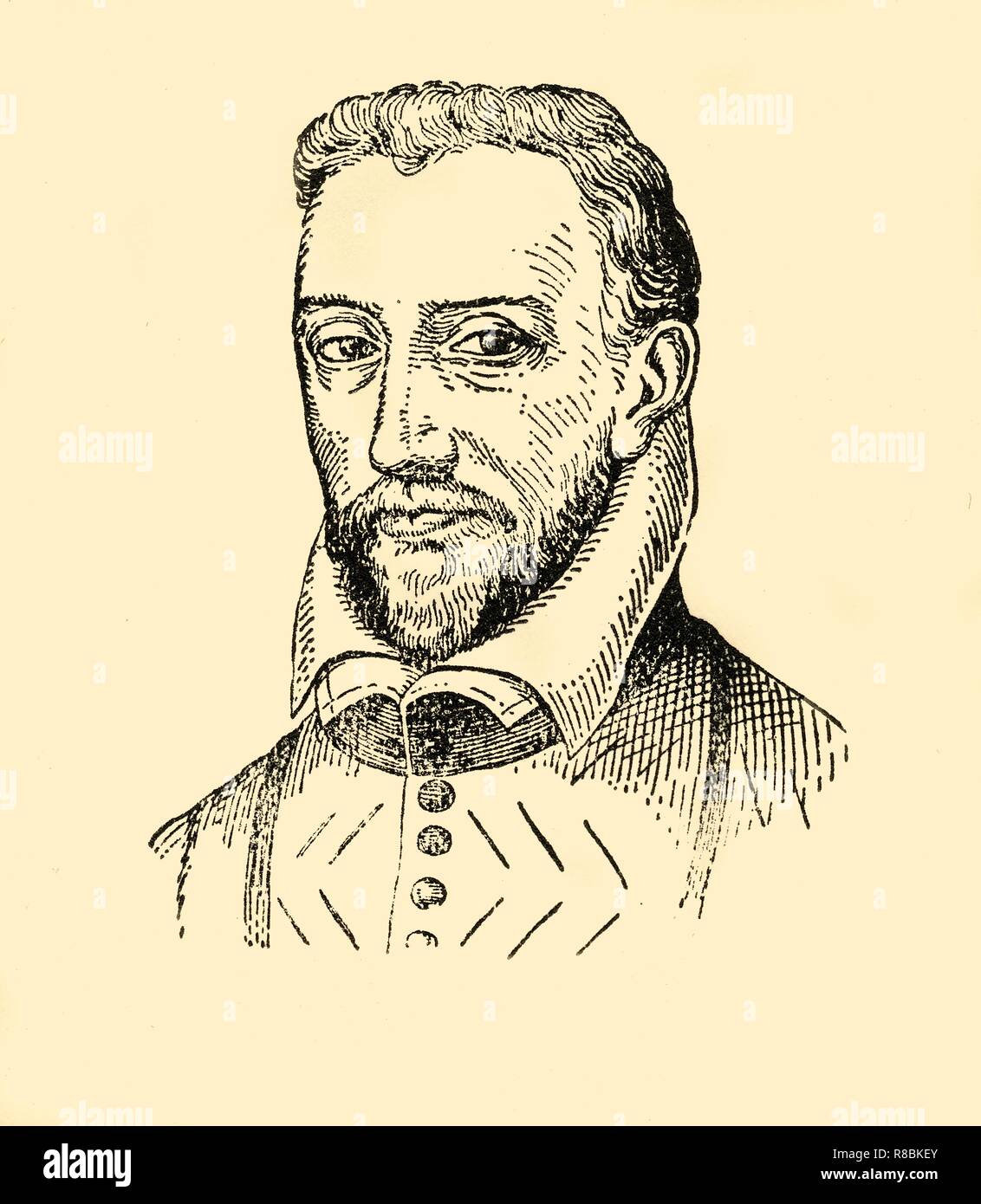 "Gaspard Graf von Coligny', (1933). Schöpfer: Unbekannt. Stockfoto