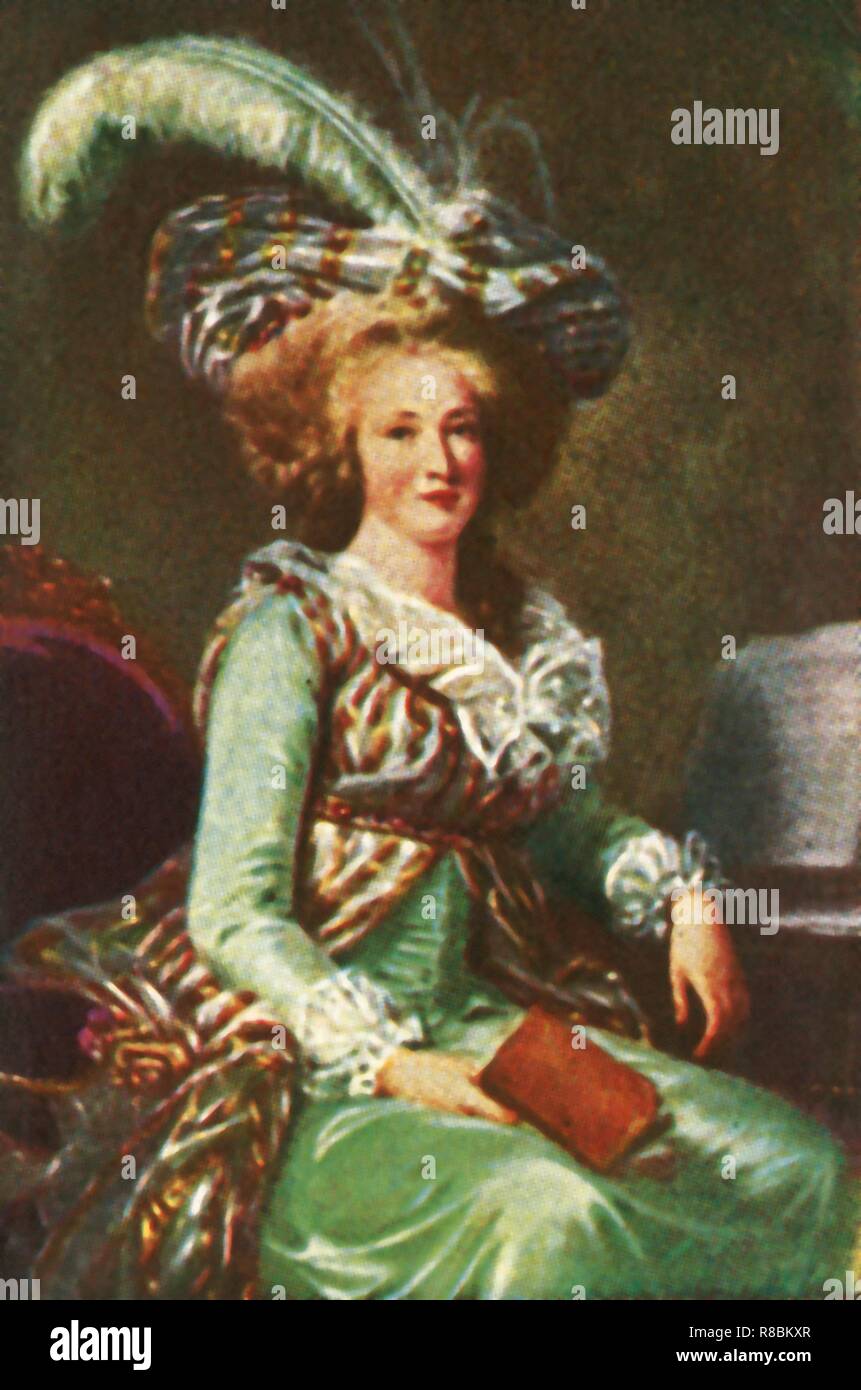 Marie Antoinette, (c 1928). Schöpfer: Unbekannt. Stockfoto