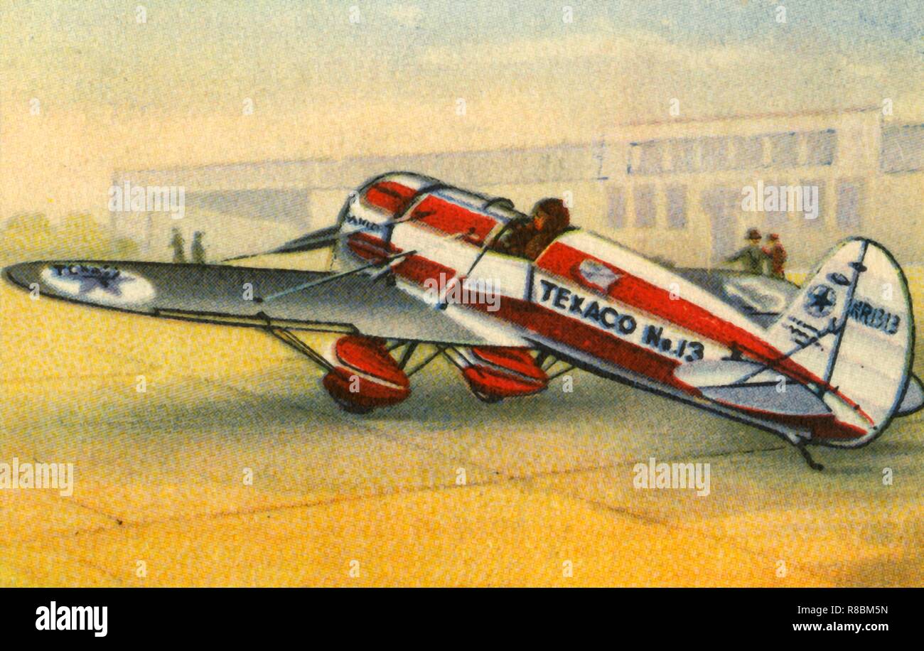 Kapitän Frank Hawks' Travel Air Typ R Geheimnis Schiff, 1932. Schöpfer: Unbekannt. Stockfoto