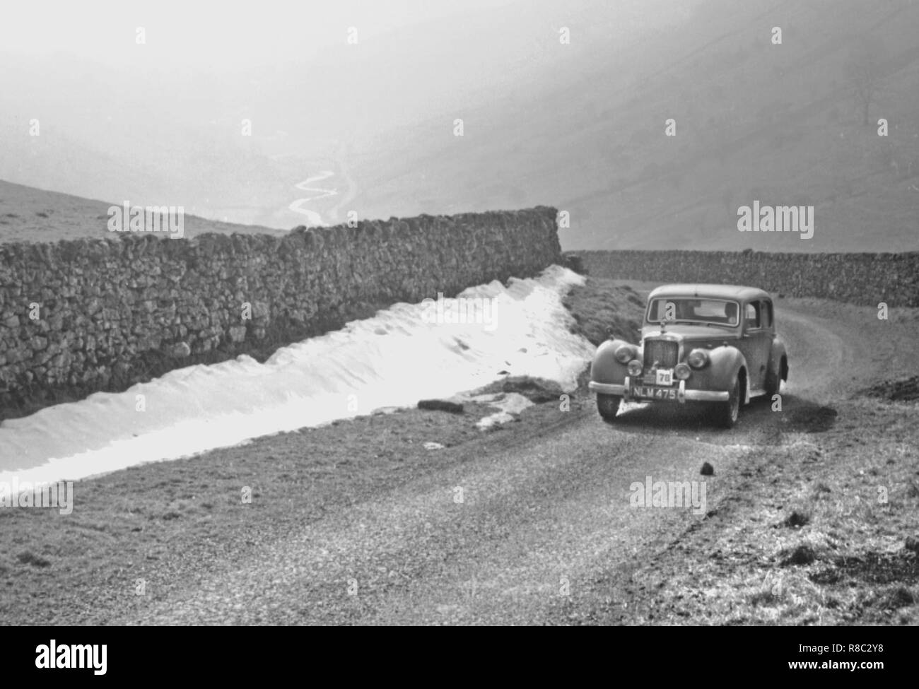 1953 ALVIS TA 21 1954 RAC Rally. Stockfoto