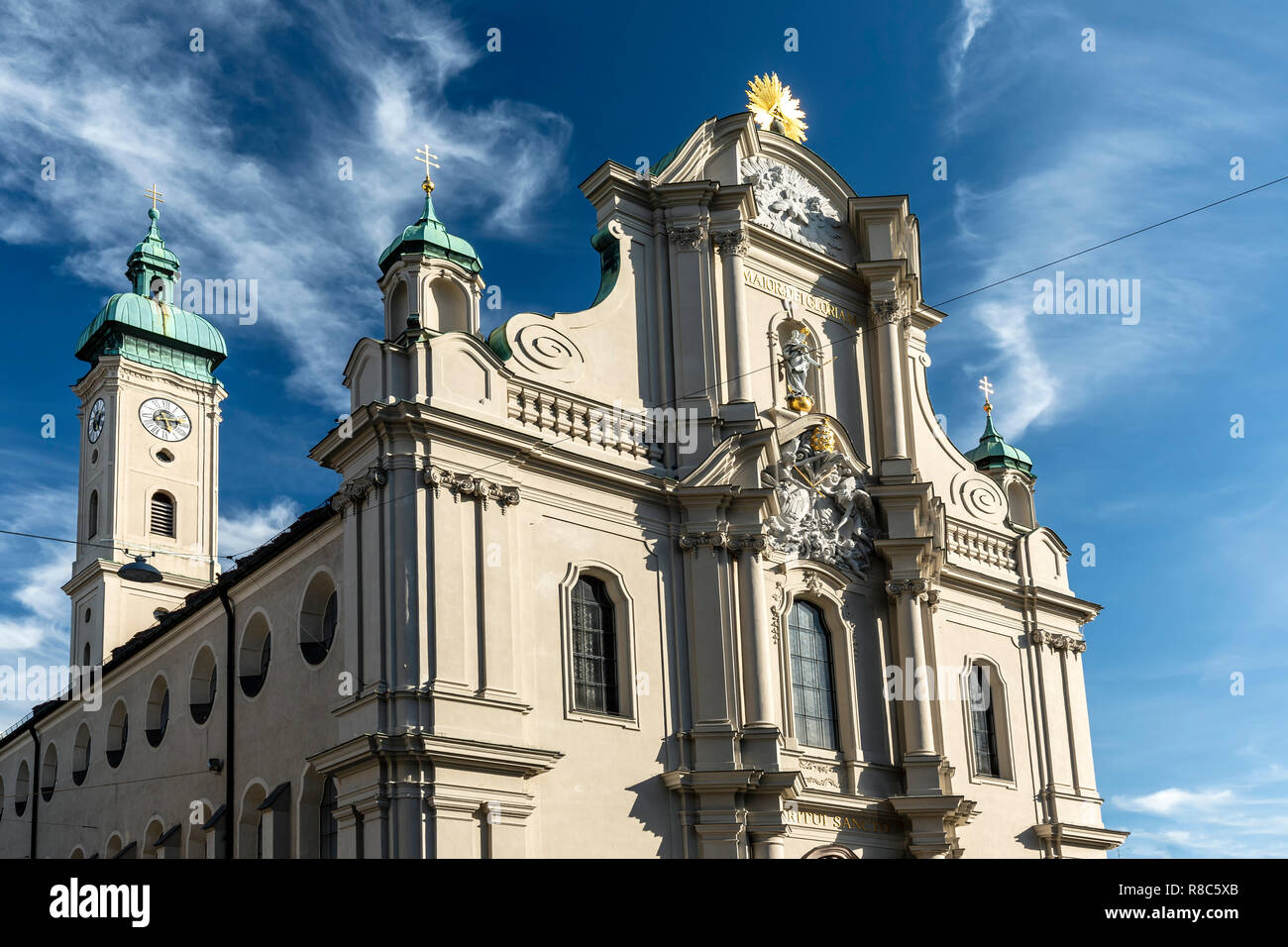 Kirche des Heiligen Geistes, München, Deutschland Stockfoto
