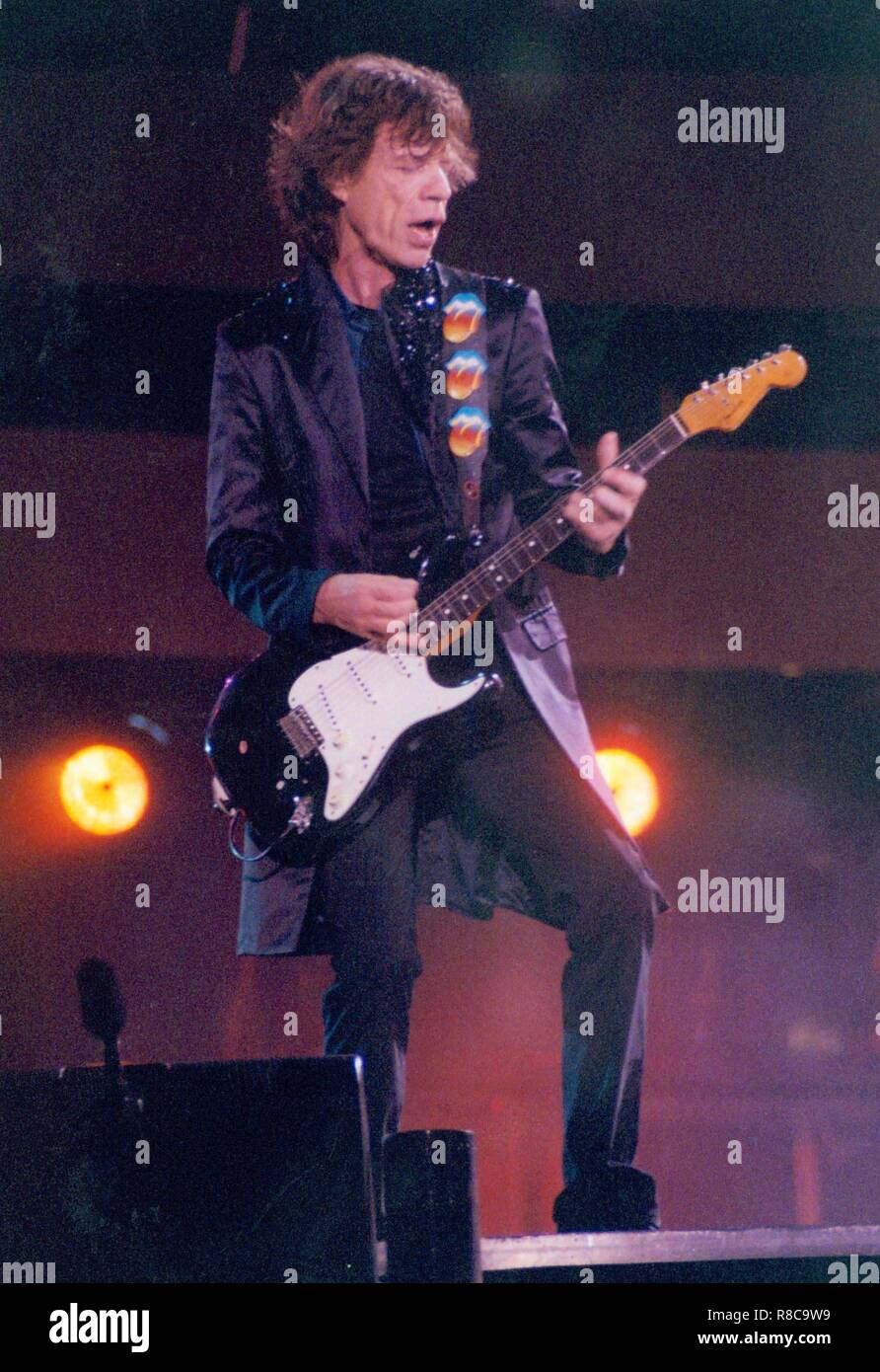 Die ROLLING STONES KONZERT DURCHFÜHREN im GIANTS STADIUM IN NEW JERSEY 09-27-2006 FOTO VON MICHAEL BRITO - Mick Jagger Stockfoto