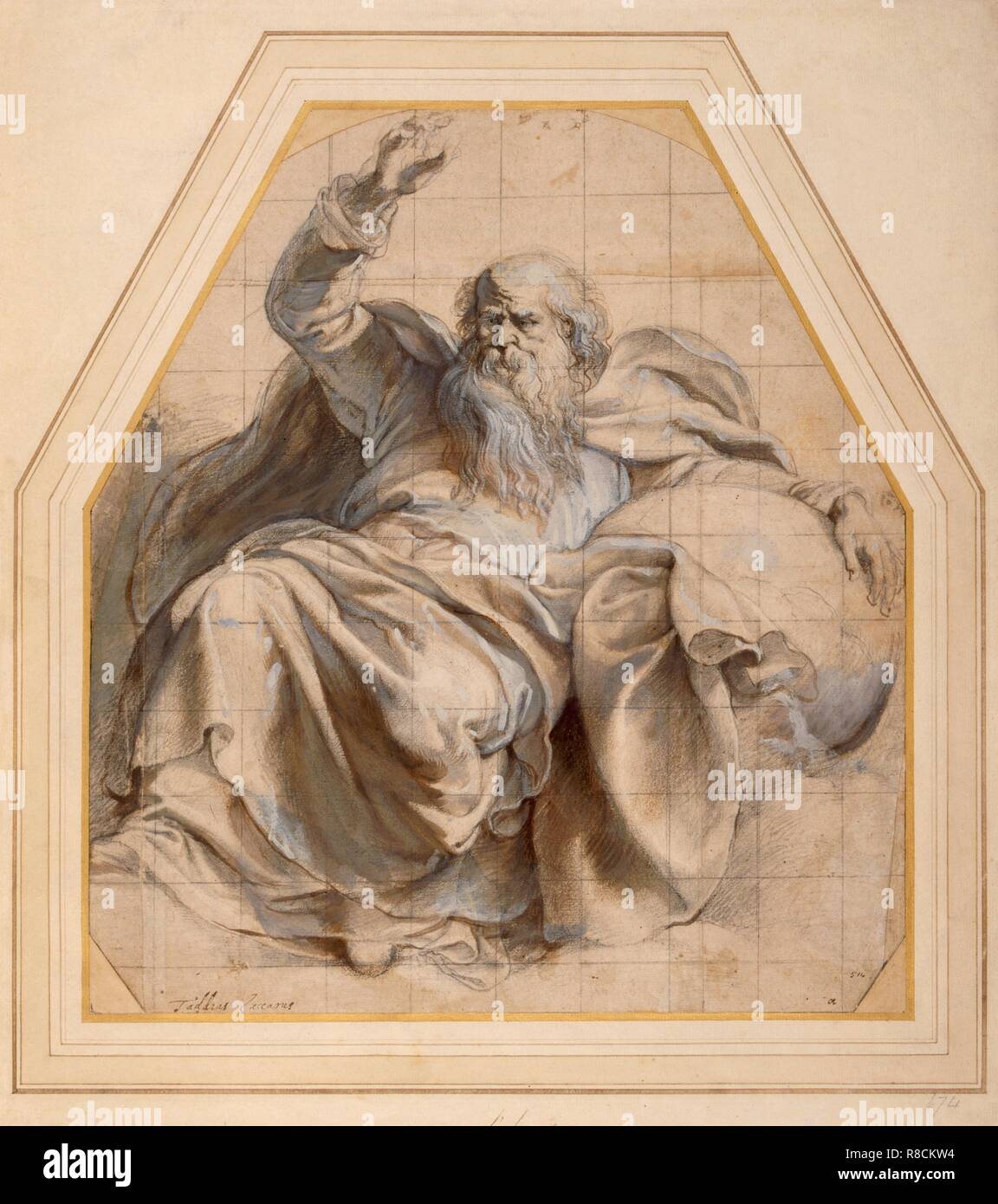 Gott, der Vater, c 1628-29. Schöpfer: Peter Paul Rubens (1577-1640). Stockfoto