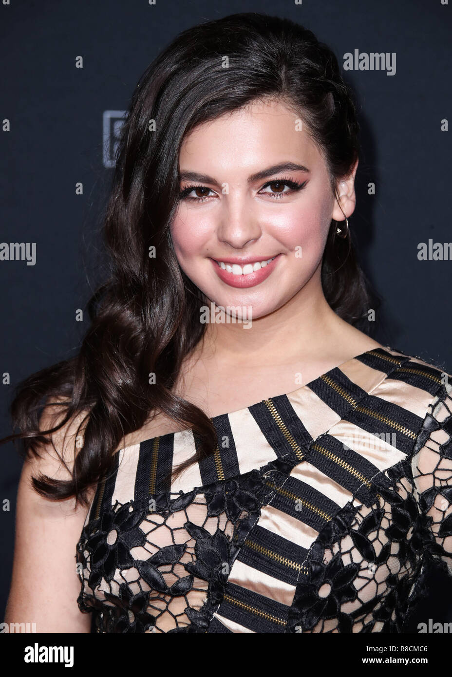 HOLLYWOOD, Los Angeles, CA, USA - Mai 06: Isabella Gomez am Netflix FYSee Kick Off Party 2018 Raleigh Studios am 6. Mai statt, 2018 in Hollywood, Los Angeles, Kalifornien, Vereinigte Staaten. (Foto von Xavier Collin/Image Press Agency) Stockfoto