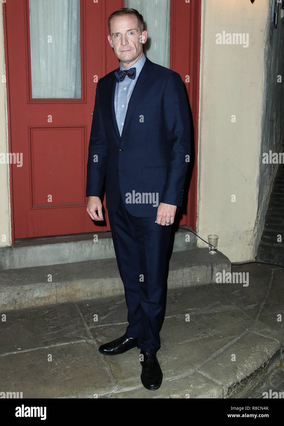 UNIVERSAL CITY, Los Angeles, CA, USA - Mai 04: Marc Evan Jackson auf der FYC Ereignis für NBC's "Der gute Ort" statt in den Universal Studios Backlot am 4. Mai 2018 in Universal City, Los Angeles, Kalifornien, Vereinigte Staaten. (Foto von Xavier Collin/Image Press Agency) Stockfoto