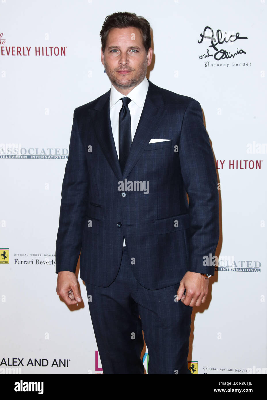 BEVERLY HILLS, Los Angeles, CA, USA - 20. April: Peter Facinelli am 25. jährlichen Rennen zu löschen MS Gala im Beverly Hilton Hotel am 20. April statt, 2018 in Beverly Hills, Los Angeles, Kalifornien, Vereinigte Staaten. (Foto von Xavier Collin/Image Press Agency) Stockfoto