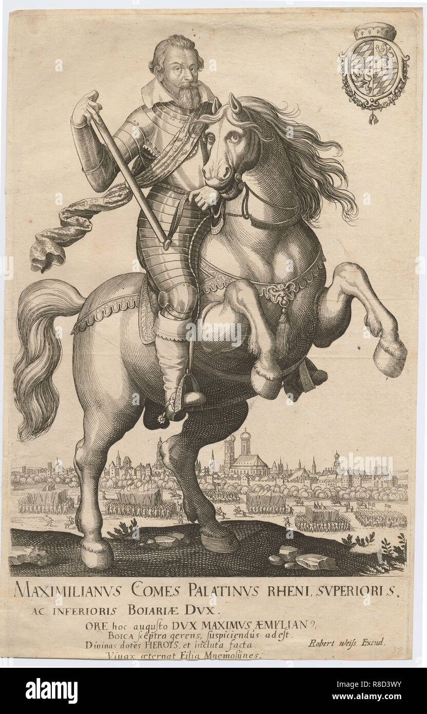 Portrait von Maximilian I., Kurfürst von Bayern (1573-1651), 1630. Stockfoto