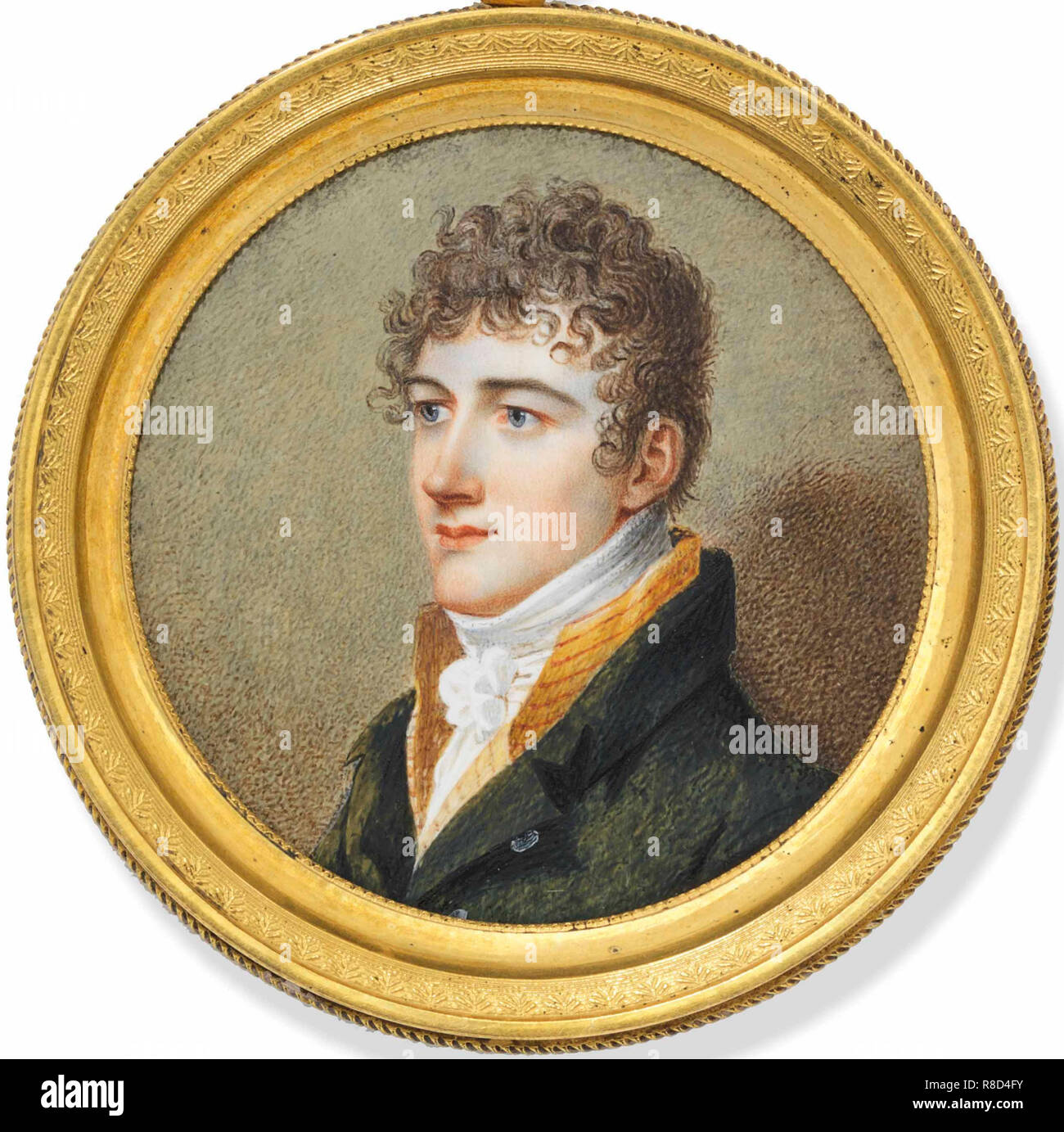 Porträt des Grafen Alexander Nikitich Panin (1791-1850). Stockfoto