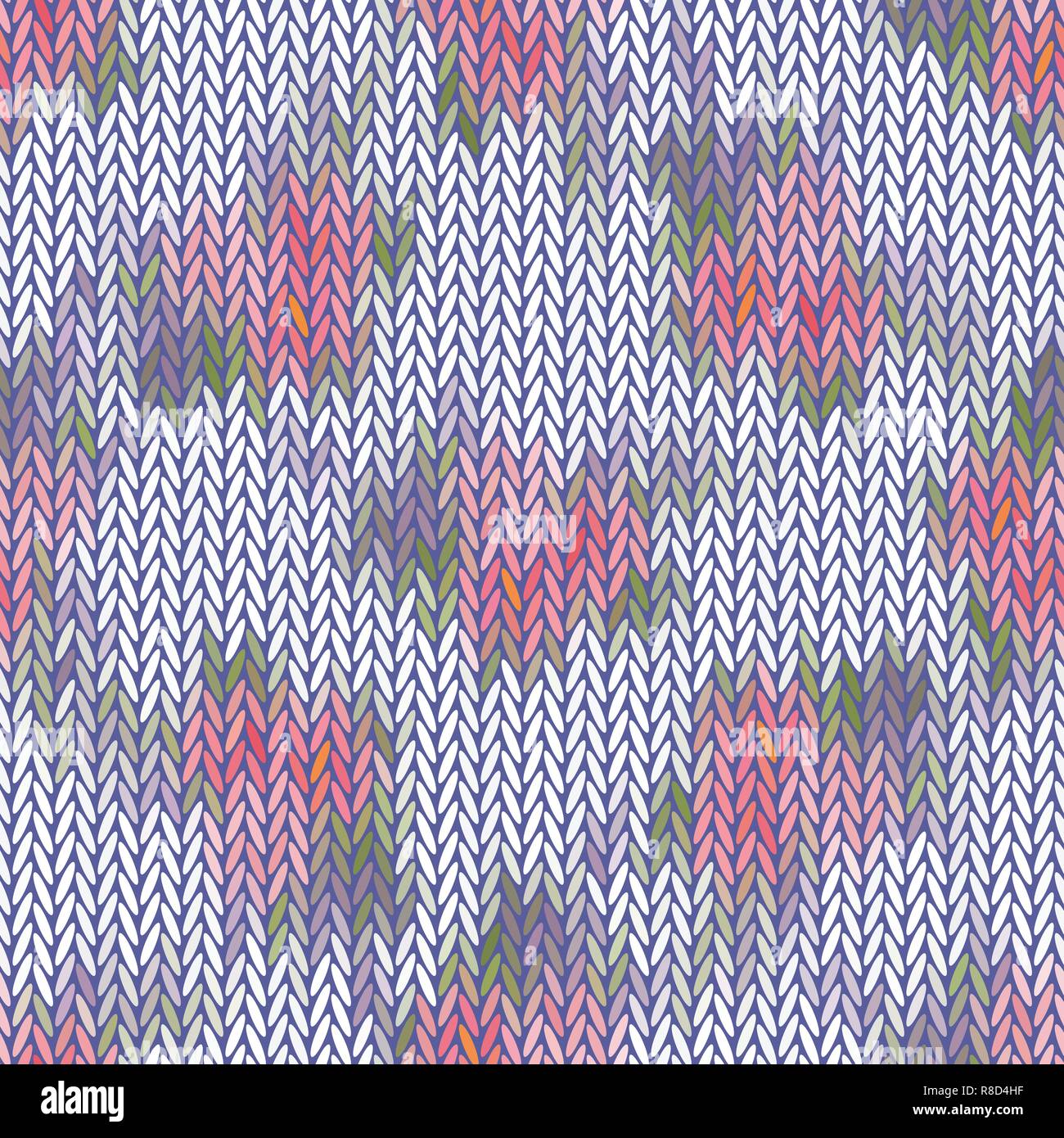 Die nahtlose Vektor chevron Muster Stoff textile Design Stock Vektor