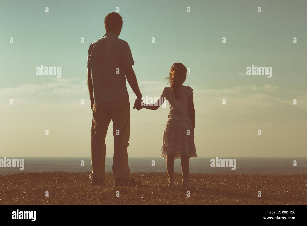 Familienzeit Stockfoto