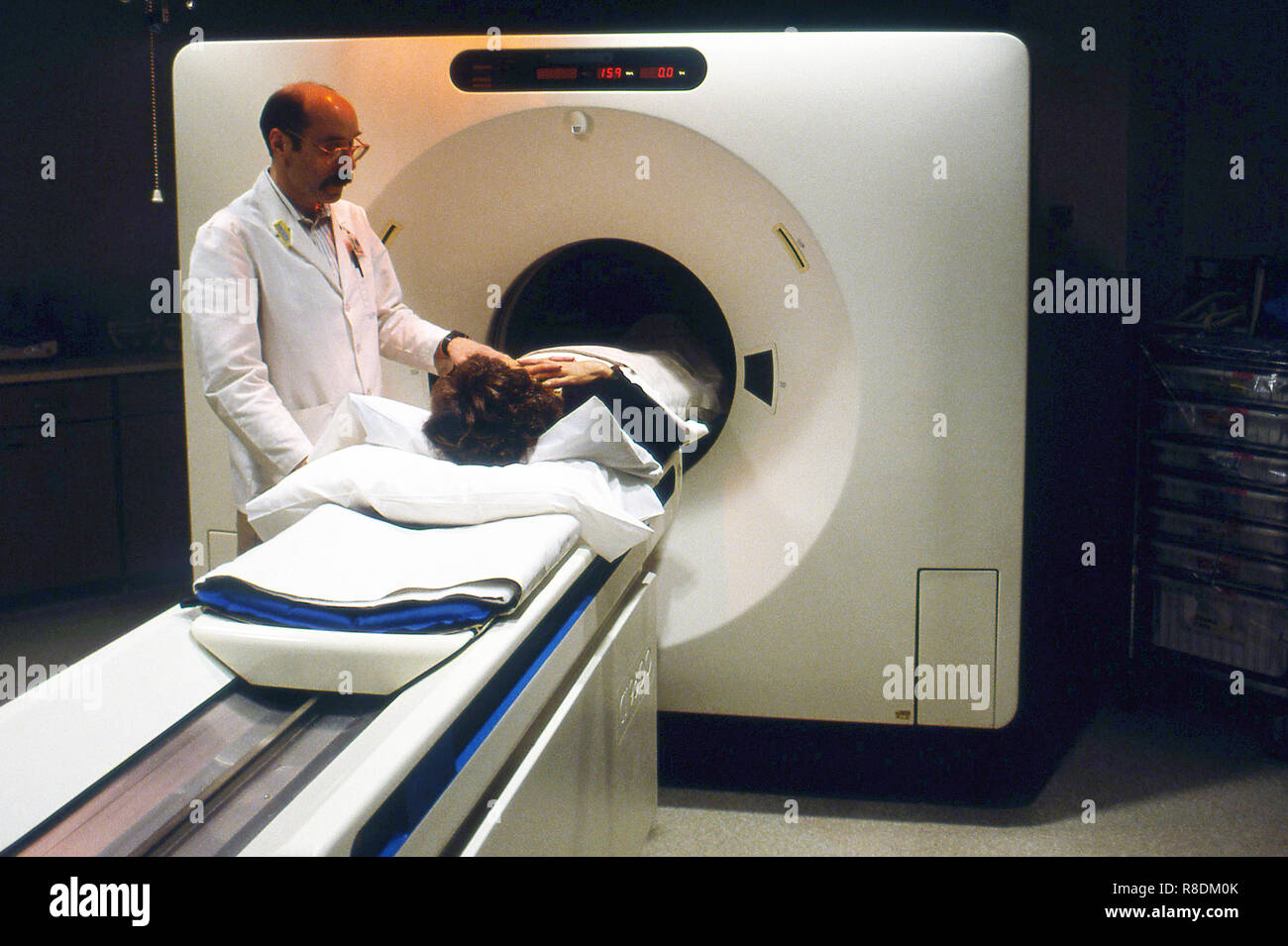 CAT/CT Maschine Stockfoto